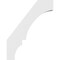 Ekena Millwork 4-in. W x 28-in. D x 36-in. H Balboa Architectural Grade PVC Knee Brace BRCP04X28X36BOA - alternate 6
